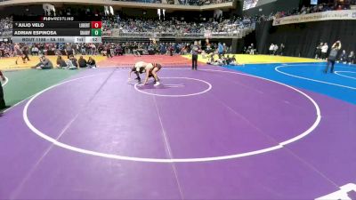 5A 165 lbs Cons. Round 1 - Julio Velo, Frisco Liberty vs Adrian Espinosa, Mission Sharyland