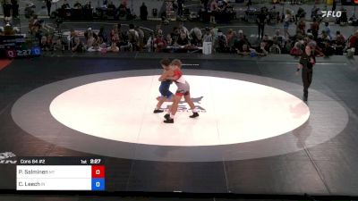 160 lbs Cons 64 #2 - Paolo Salminen, Montana vs Chase Leech, Indiana