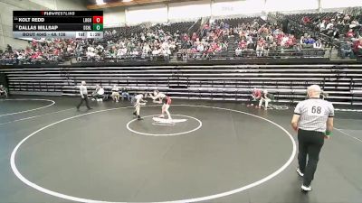 4A 138 lbs Champ. Round 1 - Dallas Millsap, Desert Hills vs Kolt Redd, Logan