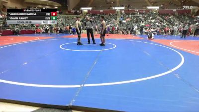 160 lbs Cons. Semi - Alexander Garcia, Bentonville Wrestling Club vs Gavin Ramey, Pottsville Apache Youth Wrestling