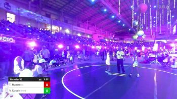 88 lbs Round Of 16 - Trinity Rouse, 951 Wc vs Victoria Couch, Grand Island Legacy Girls WC