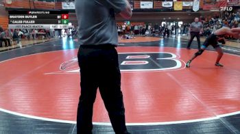 138 lbs 1st Place Match - Brayden Butler, Marsh Valley vs Caleb Fuller, Twin Falls