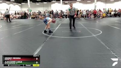 56 lbs Round 3 (8 Team) - Johnny Messina, M2TCNJ vs Alexander LaRue, PA Alliance Blue