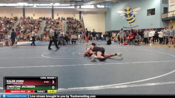 149 lbs Cons. Round 1 - Kaleb Horn, Saint Cloud State vs Christian Jacobsen, UW-Eau Claire