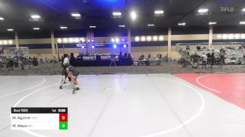 80 lbs 5th Place - Miley Aguirre, Threshold WC vs Mi-Na Maya, Mat Demon WC