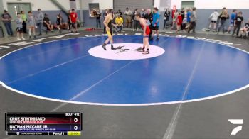 110 lbs Round 2 - Cruz Siththisakd, Lions Den Wrestling Club vs Nathan McCabe Jr., Alaska Battle Cats Wrestling Club