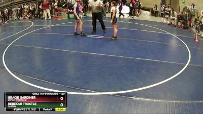 120 lbs Champ. Round 1 - Gracie Gardiner, Uintah Wrestling vs Rebekah Trostle, CARBON