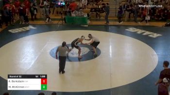 160 lbs Prelims - Alex Berkobein, Carver vs Mark McKinnon, Southeastern Voc