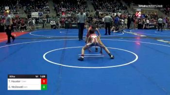 88 lbs Prelims - Tharyn Hausler, Team Tulsa WC vs Collin McDowell, Awa