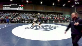 120 lbs Prelim - Jaden Riemer, El Dorado vs Layne Swift, Kelso