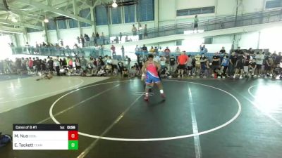 190 lbs Consi Of 8 #1 - Ma'toa Nua, Coolidge vs Ezekiel Tackett, Team Faith