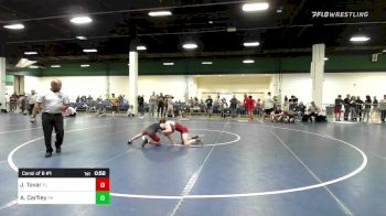 100 lbs Consi Of 8 #1 - Jovanni Tovar, FL vs Austin Carfley, PA