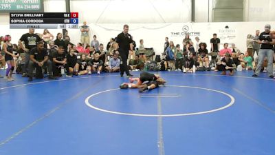 29 kg Final - Sylvia Brillhart, VA Killers - W vs Sophia Cordoba, Cordoba Trained - W