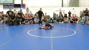 29 kg Final - Sylvia Brillhart, VA Killers - W vs Sophia Cordoba, Cordoba Trained - W