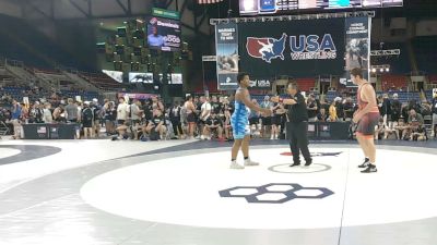285 lbs Champ. Rd Of 32 - Spencer Smitley, Indiana vs Michael Carter, Michigan
