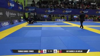 Luiz Gabriel R. De Avelar vs Thomas Samuel Turner 2025 European Jiu-Jitsu IBJJF Championship