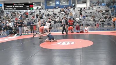 120 lbs Champ. Rd Of 32 - Lincoln Schwettman, No Escape Wrestling Academy vs Logan Miller, Utah