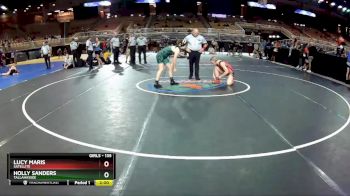 135 lbs Champ. Round 2 - Holly Sanders, Tallahassee vs Lucy Maris, Satellite