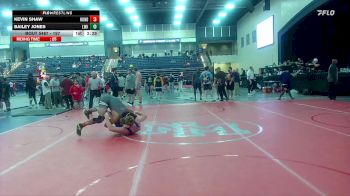 197 lbs Quarterfinal - Bailey Jones, Lindsey Wilson (Ky.) vs Kevin Shaw, Huntingdon