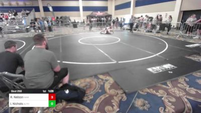 150 lbs Semifinal - Robert Nelson, Hammers WC vs Isaiah Nichols, Alpha Elite