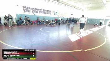 184 lbs Champ. Round 1 - Francisco Marin, Delta College vs Elijah Arnold, Sacramento City College