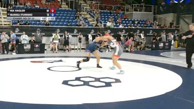 135 lbs Champ. Rd Of 32 - Nia Hagler, Utah vs Marisa Iturrino, Texas