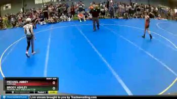 82 lbs Round 1 - Michael Abbey, Hartland vs Brody Ashley, Michigan West Wrestling Club