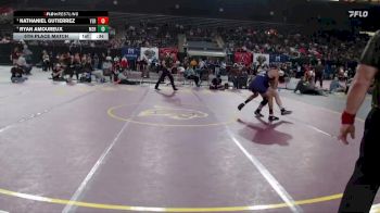 132 lbs 5th Place Match - Ryan Amoureux, Meridian vs Nathaniel Gutierrez, Yerington