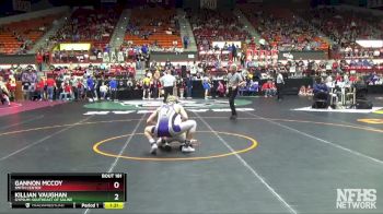 3-2-1A 157 Champ. Round 1 - Killian Vaughan, Gypsum-Southeast Of Saline vs Gannon McCoy, Smith Center