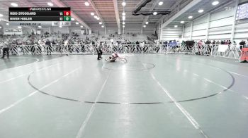 126 lbs Round Of 16 - Reid Stoddard, VA vs River Hibler, NJ