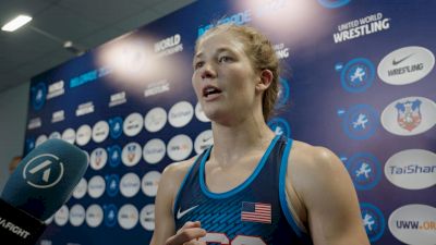 Sarah Hildebrandt Wins Bronze After Scary Moment On The Mat