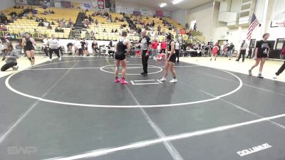 110 lbs Consi Of 4 - Joplyn Sherrick, Tahlequah Wrestling Club vs Da'lanigi Smoke, Jay Junior High