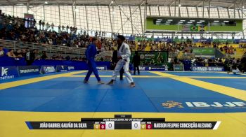 Nadson Feliphe Conceição Alexand vs João Gabriel Galvão Da Silva 2026 Brasileiro Jiu-Jitsu IBJJF