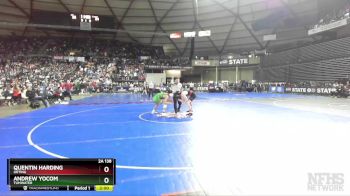 2A 138 lbs Champ. Round 1 - Andrew Yocom, Tumwater vs Quentin Harding, Orting