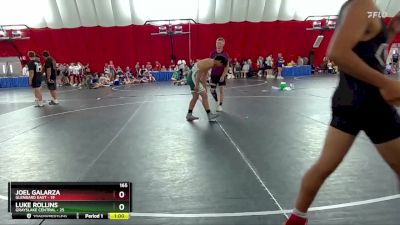 165 lbs Quarters & Wb (16 Team) - Tony Andrade, Glenbard East vs Jacob DeLeon, Grayslake Central