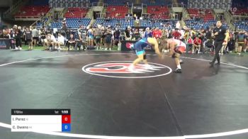 170 lbs Rnd Of 128 - Isael Perez, Rhode Island vs Conner Owens, Michigan