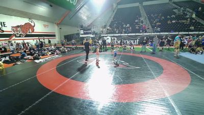 45-49 lbs Cons. Semis - Rylan Hackbarth, Montana vs Honor Reign Hirouji, Hawaii