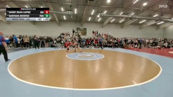 130 lbs Semifinal - Santana Montez, Pueblo Central vs Zaret Silva Lopez, Castle View