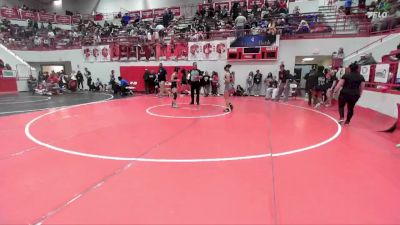 JH 117 lbs Champ. Round 3 - Kaylah Gower, SHAWNEE vs Laynie Magee, Henrietta