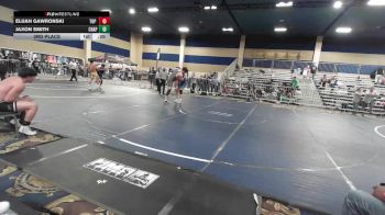 215 lbs 3rd Place - Elijah Gawronski, Top Rank Hammers vs Jaxon Smith, Chaparral HS