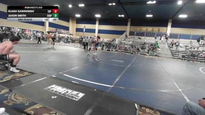215 lbs 3rd Place - Elijah Gawronski, Top Rank Hammers vs Jaxon Smith, Chaparral HS
