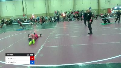 117 lbs Rr Rnd 1 - Jordan Tura, Colosseum Wrestling vs Taj Jones, Florida Scorpions