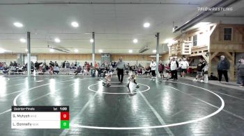 54 lbs Quarterfinal - Steve Mytych, Wyoming vs Logan Donnelly, New Albany