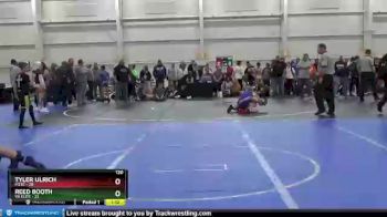120 lbs Finals (2 Team) - Tyler Ulrich, M2TC vs Reed Booth, VA Elite