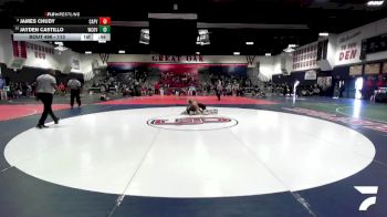 113 lbs Cons. Round 4 - Jayden Castillo, West Covina vs James Chudy, Capistrano Valley