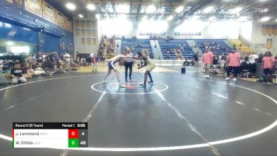 190 lbs Round 6 (8 Team) - William Childs, Athens Christian vs Jeb Lemmond, Braves WC
