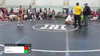 102 lbs Round 1 - Zaiden Hill, Metro All-Stars vs Taylor Duffee, Ohio Gold 14K