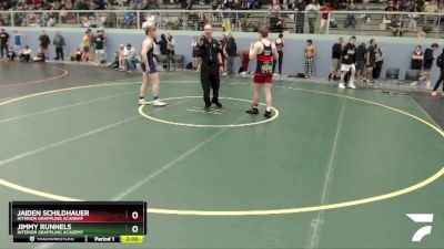 195 lbs X Bracket - Jimmy Runnels, Interior Grappling Academy vs Jaiden Schildhauer, Interior Grappling Academy