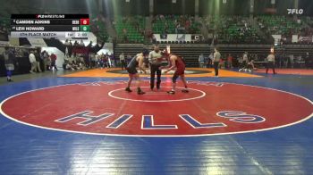 1A-4A 175 5th Place Match - Camden Adkins, Deshler vs Levi Howard, Wilson