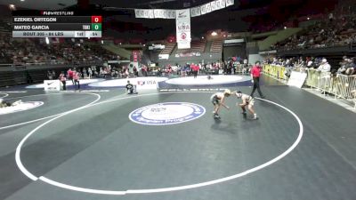84 lbs Cons. Sub-quarters - Mateo Garcia, TUFF KIDZ vs Ezekiel Ortegon